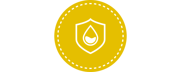 Ic&ocirc;ne de conception anti-fuite pour la protection